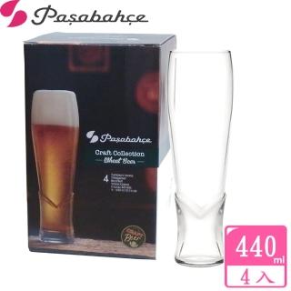 【Pasabahce】工藝CRAFT啤酒杯果汁杯(4入組)