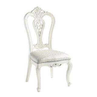 【AS】艾倫白色實木餐椅-56x60x112.5cm