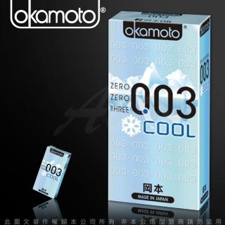 【okamoto 岡本】COOL 冰炫極薄保險套 6入