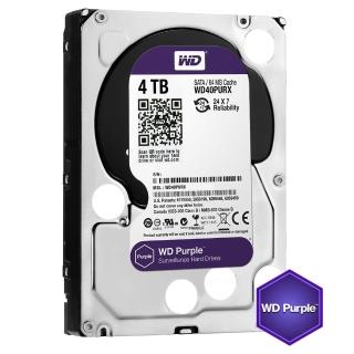 【WD 威騰】紫標 4TB 監控專用 3.5吋 SATA硬碟(WD40PURZ)