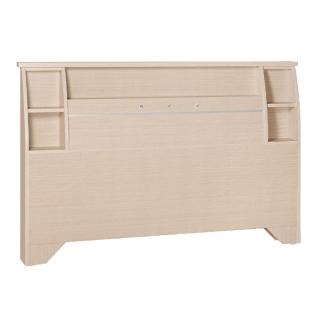 【AS】路德5尺洗白床頭片-154.5x12x101cm