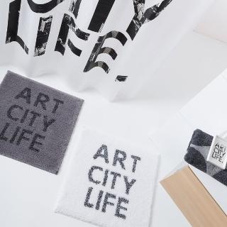 【舒蕾馬Sorema】ART CITY LIFE腳踏墊 60x60cm 共2色(★南歐明星品牌 奢華頂級SPA渡假飯店衛浴品味★)