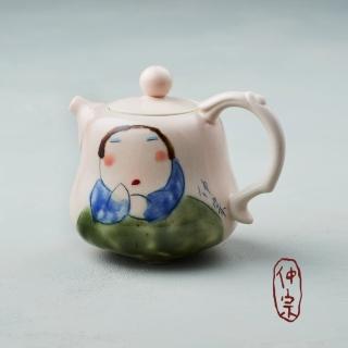 【吳仲宗】胖太太系列 - 葫蘆壺 - 藕粉(黛藍衣)