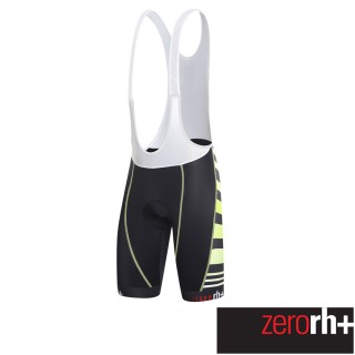 【ZeroRH+】義大利傳奇Legend進化版低風阻專業吊帶自行車褲(黑/紅、螢光黃、灰色 ECU0329)