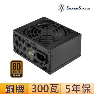 【SilverStone銀欣】300W 80 PLUS 銅牌認證 電源供應器(銀欣_SFX ST30SF_第二版本)