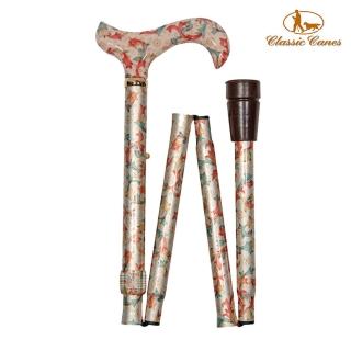 【Classic Canes】可摺疊收納。調整高低手杖-5003B(82-92cm)