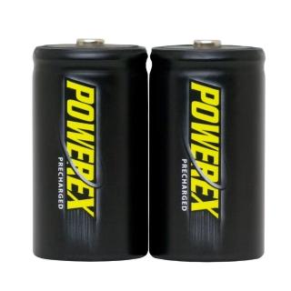 【MAHA-POWEREX】1 號低自放鎳氫充電池(MHRDP2-10000)