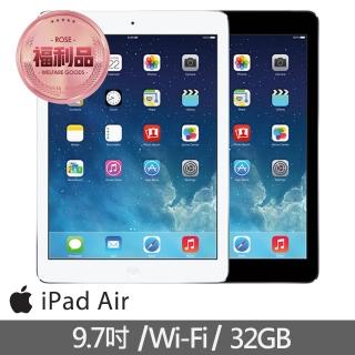 【Apple 蘋果】福利品 iPad Air Wi-Fi 32GB 平板電腦(A1474)