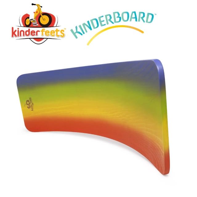 【Kinderfeets】好好玩微笑平衡板彎板(七彩虹)