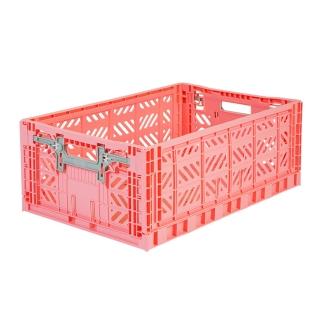 【Aykasa】土耳其折疊籃 L 杏桃粉