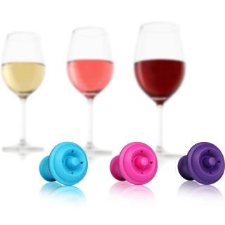 【VACU VIN】Click 抽真空酒瓶塞組(3入)