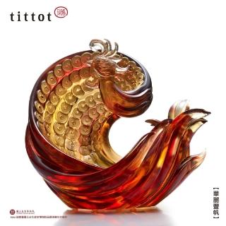 【tittot 琉園】華麗豐帆_擺飾(送禮/琉璃/禮物/玻璃/水晶/藝術品/擺飾/禮贈/企業/)