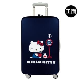 【LOQI】行李箱外套 / HELLO KITTY巴士 LLKT09(L號)