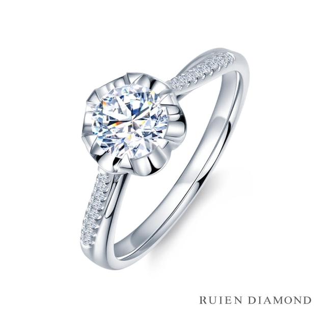 《ruien diamond 瑞恩钻石》gia30分 d vvs2 3ex(18k白金 心缘 钻石