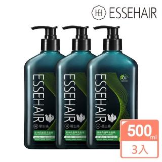 【ESSEHAIR易生絲】原汁生眉草洗髮精 3入組(500ml/3瓶)