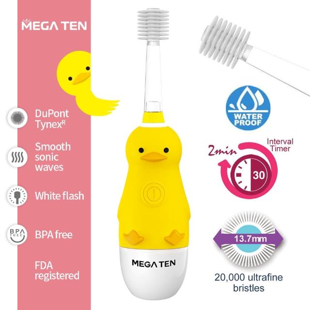 【日本Mega Ten】幼童/兒童360電動牙刷(9款可選)