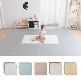 【Pato.Pato】福利品地墊6包24片／60x60x3cm加厚雙色巧拼／6款任選(全新NG品／附贈48邊條)