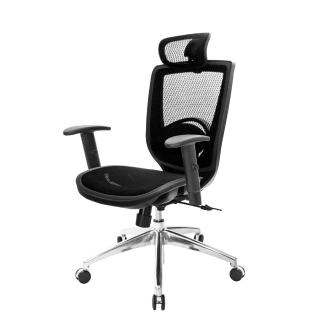 【GXG】高背全網 電腦椅 鋁腳/升降扶手(TW-81X6LUA5)