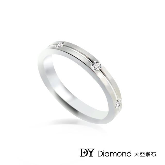 DY Diamond 大亞鑽石【DY Diamond 大亞鑽石】18K金 時尚風格鑽石線戒