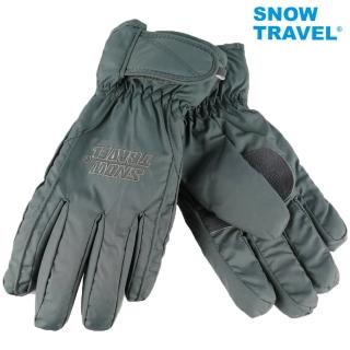【SNOWTRAVEL】AR-ONE英國TPU防水套+白鵝羽絨700fill防水保暖滑雪手套/灰(滑雪/騎車/攻頂/海釣/出遊)