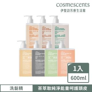 【伊聖詩】一日茶道TEAORY 洗髮精600ml(多款任選/檸檬綠茶/菊花普洱/蜂蜜烏龍/薄荷烏龍/蜜柑紅茶/皇家胭脂)