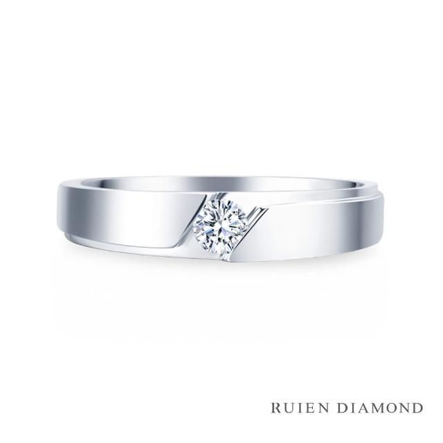 RUIEN DIAMOND 瑞恩鑽石【RUIEN DIAMOND 瑞恩鑽石】GIA 30分 D VVS2 3EX 男戒(18K金 鑽石戒指)