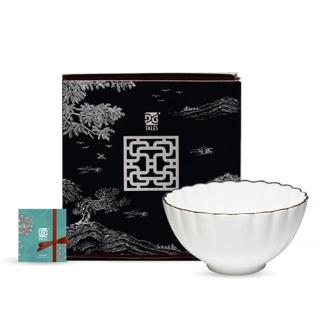 【TALES 神話言】花窗舞影-金英雅菊．碗(文創 禮品 禮物 收藏)