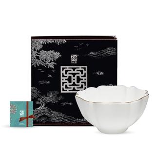 【TALES 神話言】花窗舞影-繁花錦葵．碗(文創 禮品 禮物 收藏)