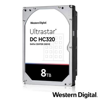 【Western Digital】Ultrastar DC HC320 8TB 3.5吋企業級硬碟(HUS728T8TALE6L4)