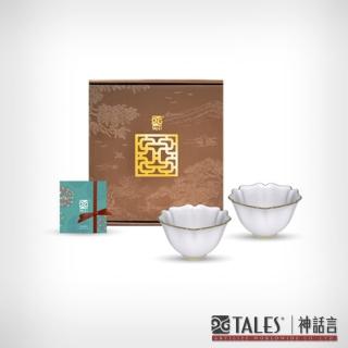 【TALES 神話言】花窗舞影-繁花錦葵．茶杯(文創 禮品 禮物 收藏)