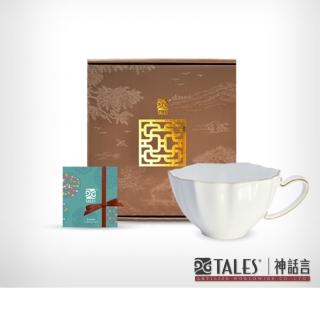 【TALES 神話言】花窗舞影- 富貴菱花．花茶杯(文創 禮品 禮物 收藏)