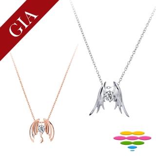 【彩糖鑽工坊】GIA 30分 E/VS2 3EX(小惡魔鑽石項鍊)