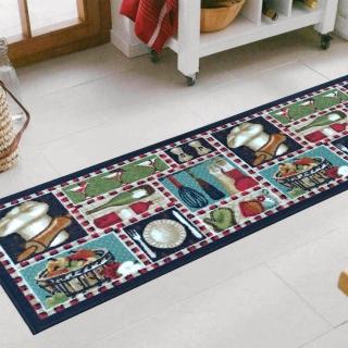 【范登伯格】蒙漾防滑圈毛編織走道墊-妙廚(44x130cm)