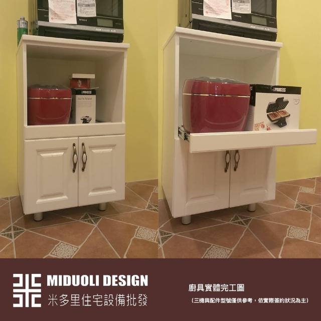 【MIDUOLI米多里】19號系列 電器櫃 收納櫃（不含電器）(鄉村風格)