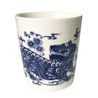 【青花皇后楊莉莉】生肖杯-虎(正氣虎爺)