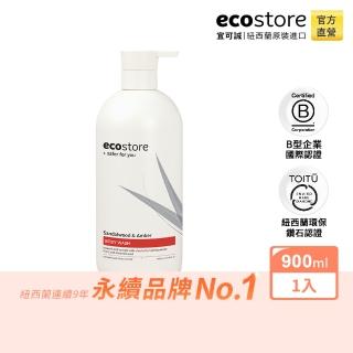 【ecostore】純淨沐浴露-玫瑰天竺葵(400ml)