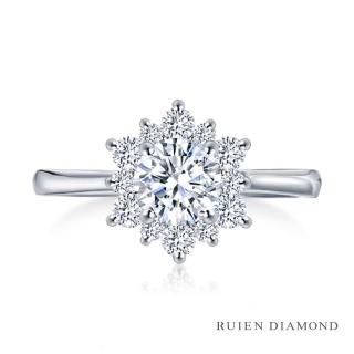 【RUIEN DIAMOND 瑞恩鑽石】GIA50分 DV2 3EX(18K白金 鑽石戒指)