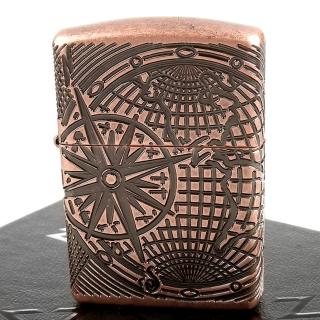 【Zippo】美系~World Map-世界地圖圖案打火機(ARMOR裝甲)
