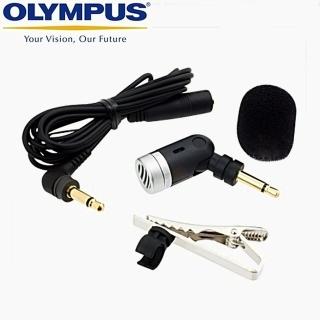 【OLYMPUS】小型領帶夾領夾式單一指向性降噪麥克風ME52W(MIC頭角度可調 有線長1米 收音麥克風 錄音麥克風)