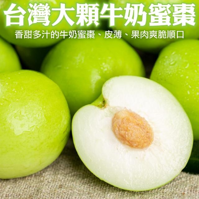 【WANG 蔬果】台灣LV頂級牛奶蜜棗(12入禮盒_120g/顆)