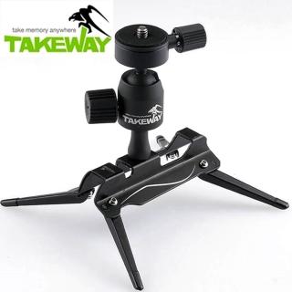 【台灣製造Takeway】T1+鉗式腳架即T1 Plus(360度多功能多用途萬能卡鉗腳架)