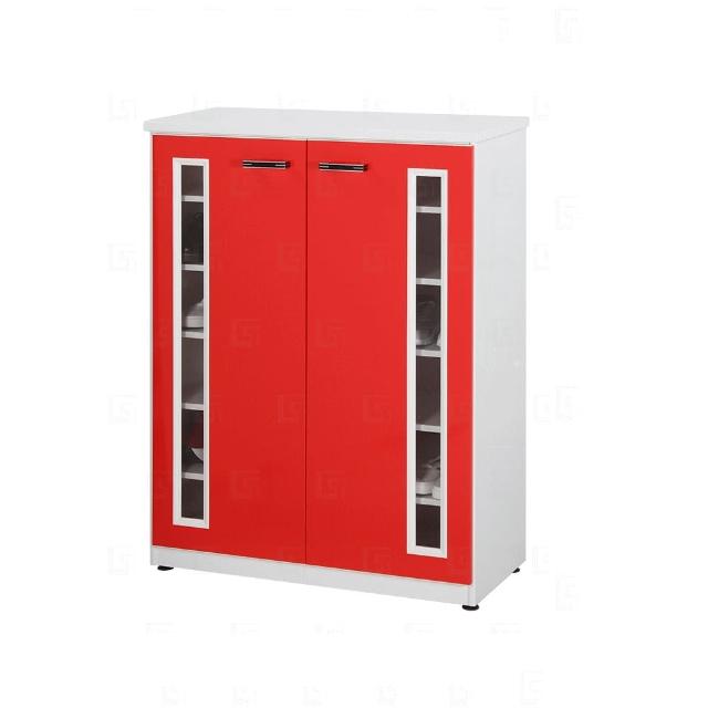 【艾蜜莉的家】2.7尺壓克力塑鋼鞋櫃