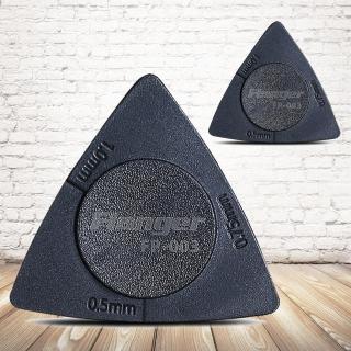 【美佳音樂】Flanger FP-003 三角ABS/磨砂防滑 電吉他/吉他彈片-2入(一片三種厚度)