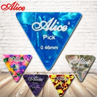 【美佳音樂】Alice-AP12L 正三角 電吉他/吉他彈片盒裝(12片盒裝/三種常用厚度)