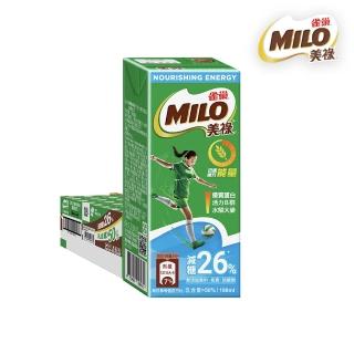 【MILO美祿】美祿巧克力飲品減糖配方198mlX24入