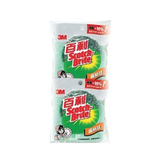 【3M】百利鋼絲球重量提升版55G-2入裝