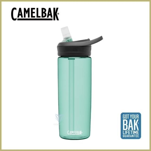 【CAMELBAK】600ml eddy+多水吸管水瓶 湖水綠(CB1642301060 水壺)