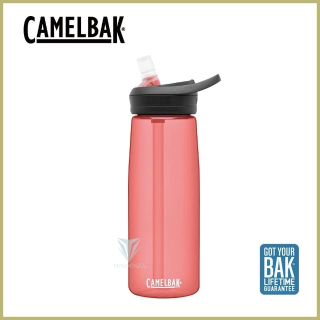 【CAMELBAK】750ml eddy+多水吸管水瓶 洋紅(CB1643602075水壺)