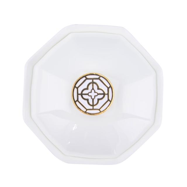 【TALES 神話言】花窗舞影-骨瓷蓋碗(文創 禮品 禮物 收藏)