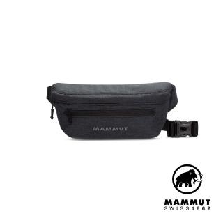 【Mammut 長毛象】Classic Bumbag Melange 經典混色隨身腰包 2L 黑色 #2520-00631(混色隨身腰包)